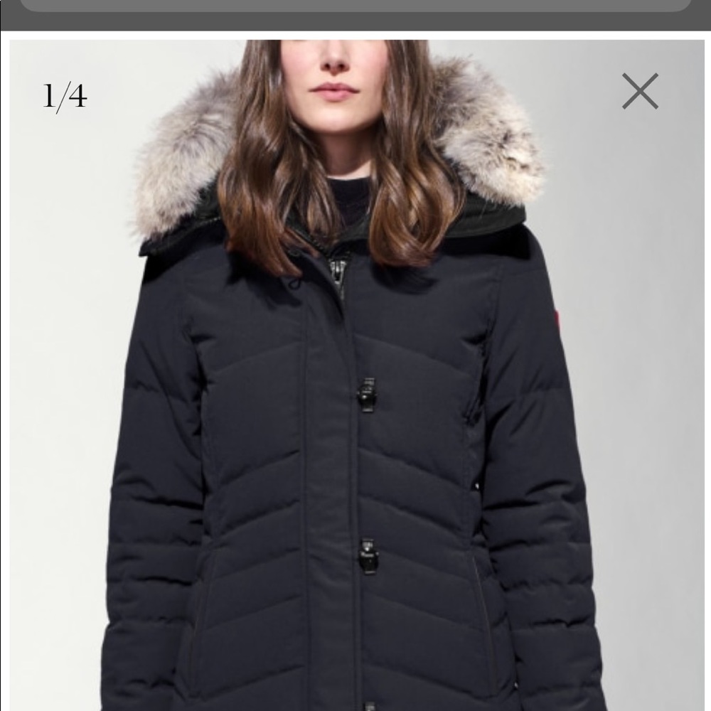 Canada goose ‘Lorette’ size S navy great condition